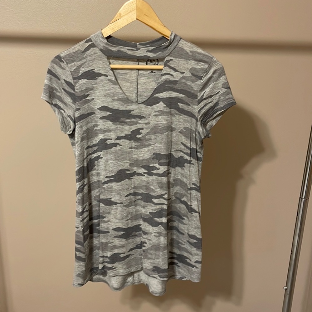 Camo long shirt
